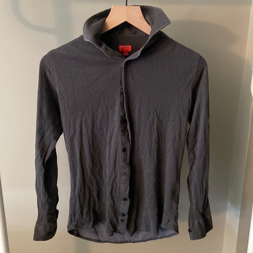 ZNT18 Long Slv Button Down